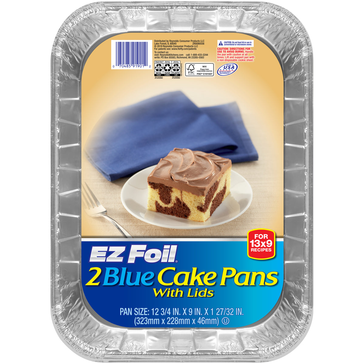 EZ Foil Casserole Pans - 2 count