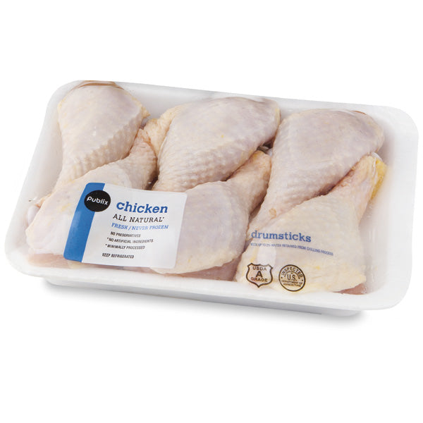 Publix Chicken Drumsticks, USDA Grade A 1.5 Lbs