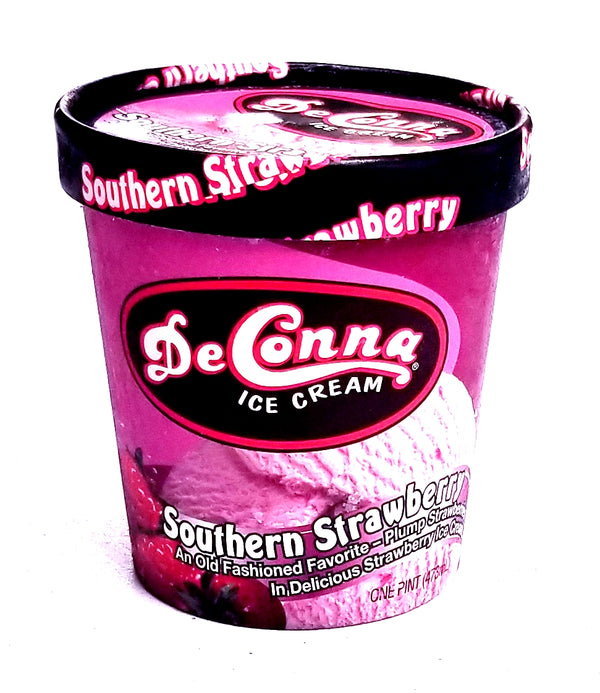 De Conna Southern Strawberry Ice Cream (1 pint)
