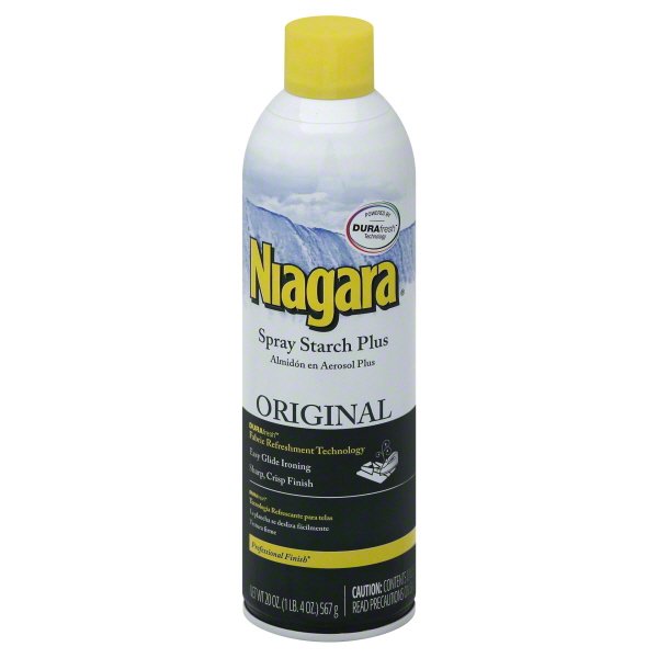 Niagara® Non-Aerosol Spray Starch Plus 22 fl oz Trigger Spray, Stain  Remover & Softener