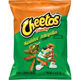 Cheetos Cheetos Crunchy Cheese Flavored Snacks Flamin' Hot Flavored 3 1/4  Oz