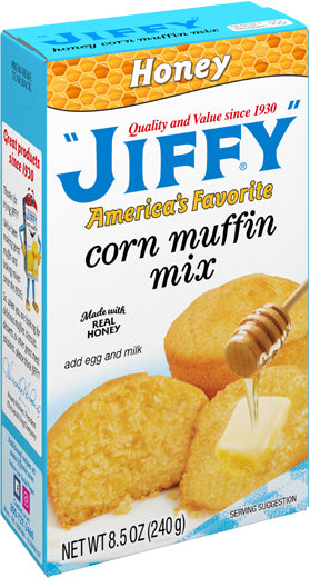 JIFFY Mix - New! “JIFFY” Honey Corn Muffin Mix is the
