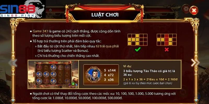 Cách Chơi Nổ Hũ Tam Quốc Tranh Hùng Từ Những Cao Thủ Sin88 3 Cách chơi nổ hũ Tam Quốc Tranh Hùng Sin88 hiệu quả