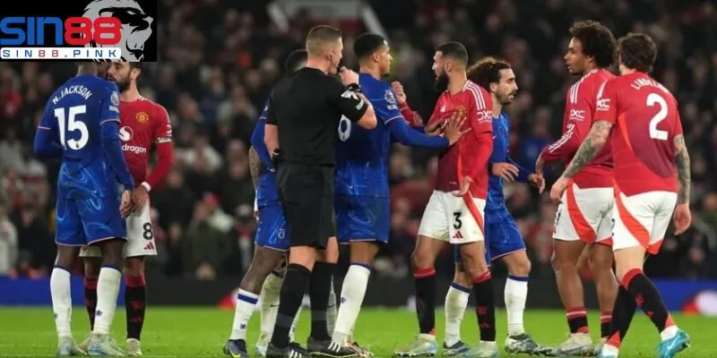 Cách Soi Kèo Thẻ Phạt Sin88 Trận Manchester United - Chelsea 2 Cách soi kèo thẻ phạt cực hay tại Sin88